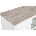 Kredens DKD Home Decor Biały Jodła Drewno MDF 130 x 40 x 80 cm