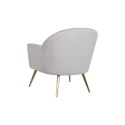 Krzesło DKD Home Decor Szary Złoty Metal 70 x 74 x 82,5 cm