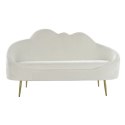 Sofa DKD Home Decor Biały Metal Chmury Scandi 155 x 75 x 92 cm