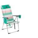 Fotel plażowy Kolor Zielony 106 x 47 x 45 cm