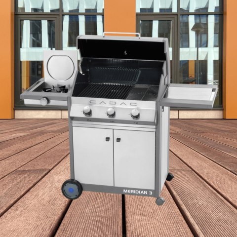 Grill gazowy stacjonarny MERIDIAN 3 ze stali nierdzewnej Grill gazowy stacjonarny MERIDIAN 3 ze stali nierdzewnej