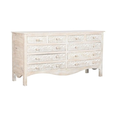 Komoda Home ESPRIT Biały Naturalny Drewno mango Drewno MDF 145 x 41 x 75 cm