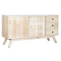 Kredens DKD Home Decor Biały Naturalny Drewno mango 145 x 42 x 75 cm