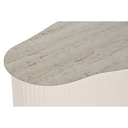 Stolik Home ESPRIT Biały Beżowy Jasnobrązowy Metal Ceramika 70 x 46 x 38 cm