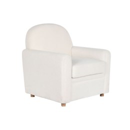 Krzesło DKD Home Decor Biały Poliester Drewno 79 x 72 x 86 cm