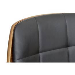 Krzesło DKD Home Decor Brązowy Czarny Srebrzysty 50 x 52 x 121 cm