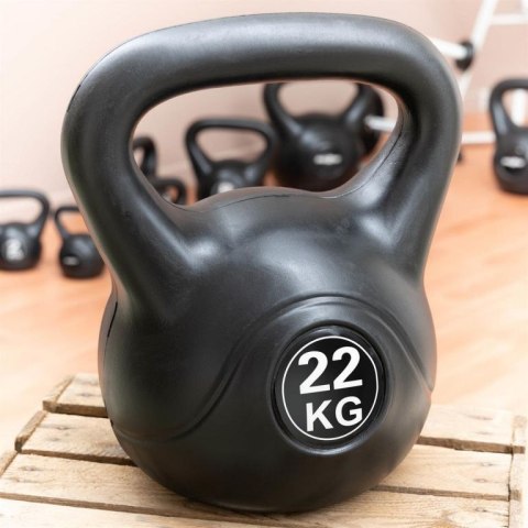 MAXXIVA Kettlebell, czarny, 22 kg MAXXIVA Kettlebell, czarny, 22 kg