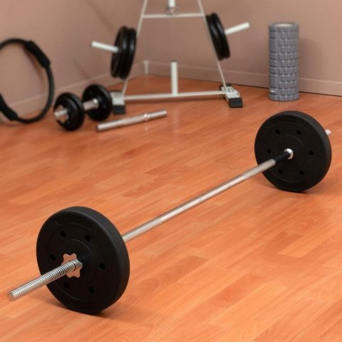 MAXXIVA Zestaw do ćwiczeń, 60,5 kg, 8 ciężarków MAXXIVA Zestaw do ćwiczeń, 60,5 kg, 8 ciężarków