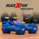 MAXXIVA Zestaw hantli z pokrowcem neoprenowym 2 x 2,5 kg, ni