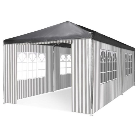 Namiot ogrodowy 3×6 m z systemem klik i bocznymi ściankami