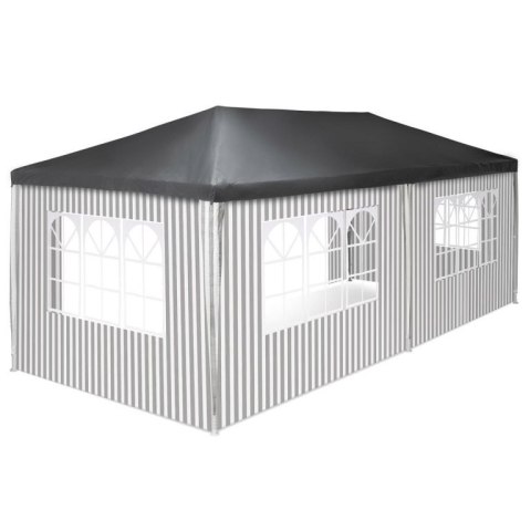 Namiot ogrodowy 3×6 m z systemem klik i bocznymi ściankami