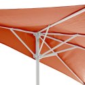 Parasol ogrodowy półokrągły terakota 2,7 m