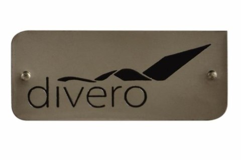 Stół składany DIVERO - drewno tekowe - 100 cm Stół składany DIVERO - drewno tekowe - 100 cm