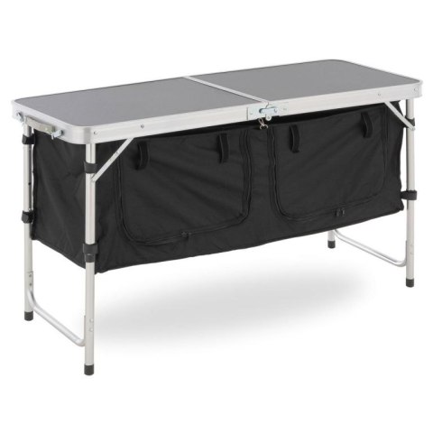 Wielofunkcyjny stół kempingowy - 2 pojemniki składane