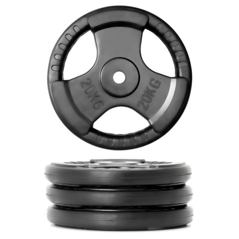 Zestaw ciężarków do hantli 20 kg, 2 szt