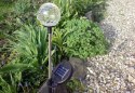 Komplet 5 x lampa ogrodowa Garth solarna LED w kształcie kuli (zmienia kolory)