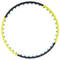 MAXXIVA Obręcz do masażu Hula Hoop, 108 cm, czarno-żółta