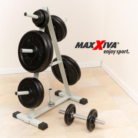 MAXXIVA Zestaw obciążników 4 x 5 kg, żeliwo MAXXIVA Zestaw obciążników 4 x 5 kg, żeliwo