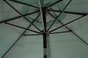 Parasol ø 290 cm - zielony z rączką