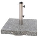 Stojak Parasol - granit i stal - 45 x 45 cm