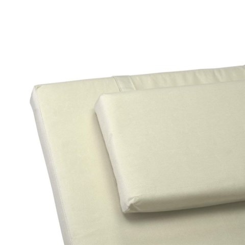 Poduszka na leżak Garth - kremowe