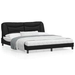 Bed Frame with Headboard Black 72