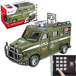 English military vehicle piggy bank