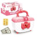 Makeup bag piggy bank