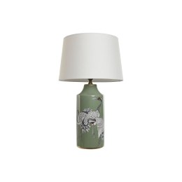 Lampa stołowa Home ESPRIT Biały Czarny Kolor Zielony Złoty Ceramika 50 W 220 V 40 x 40 x 67 cm