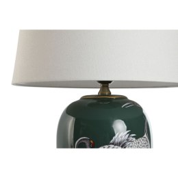 Lampa stołowa Home ESPRIT Biały Kolor Zielony Turkusowy Złoty Ceramika 50 W 220 V 40 x 40 x 59 cm