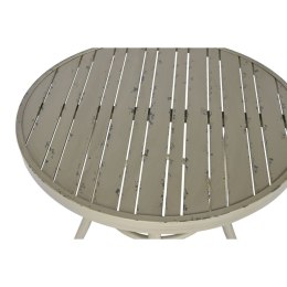 Stolik Home ESPRIT Biały Aluminium 70 x 70 x 75 cm