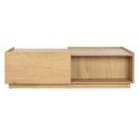 Stolik Home ESPRIT dubové drevo Drewno MDF 120 x 60 x 35 cm