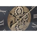 Zegar Ścienny Home ESPRIT Czarny Złoty Szkło Żelazo 80 x 9,5 x 80 cm