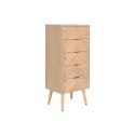 Komoda Home ESPRIT Naturalny Drewno paulowni Drewno MDF 42 x 34 x 101 cm