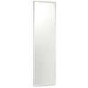 Lustro ścienne Biały Drewno MDF 40 x 142,5 x 3 cm (2 Sztuk)