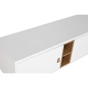 MebleTV Home ESPRIT Biały Naturalny polipropylen Drewno MDF 140 x 40 x 55 cm