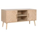 MebleTV Home ESPRIT Naturalny Drewno paulowni Drewno MDF 120 x 40 x 60 cm