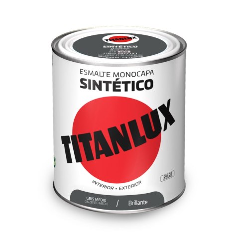 Emalia syntetyczna Titanlux 5808971 Szary 750 ml Błyszczące