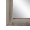 Lustro ścienne Biały Naturalny Szkło Drewno mango Drewno MDF Pionowy 64,8 x 3,8 x 108 cm