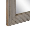 Lustro ścienne Biały Naturalny Szkło Drewno mango Drewno MDF Pionowy 64,8 x 3,8 x 108 cm
