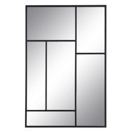 Lustro ścienne Czarny Szkło Żelazo Pionowy 60 x 2 x 90 cm
