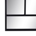 Lustro ścienne Czarny Szkło Żelazo Pionowy 60 x 2 x 90 cm
