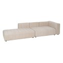 Sofa Beżowy Poliester Żelazo 148 x 100 x 66 cm