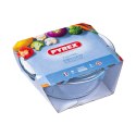 Garnek z Pokrywką Pyrex Essentials Przezroczysty 1,4 L (3 Sztuk)