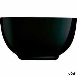 Miska Luminarc Diwali Noir Czarny Szkło 14,5 cm (24 Sztuk)