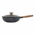 Patelnia Wok Oroley Nature Drewno Aluminium odlewane 30 cm