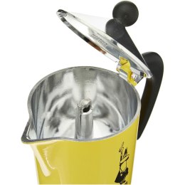 Włoska Kafeterka Bialetti Rainbow Żółty Metal Aluminium 300 ml 6 Kubki