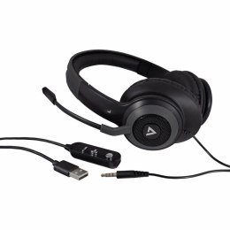 Słuchawki z Mikrofonem V7 HC701 Czarny