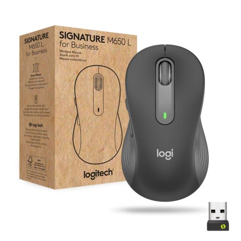 Myszka Bezprzewodowa Logitech M650 Szary Grafit 4000 dpi