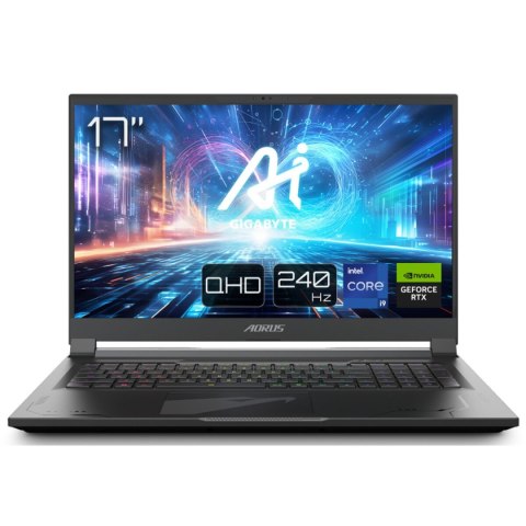 Laptop Aorus 9RX7XAZGIAMHH1PT001 17" intel core i9-13980hx 32 GB RAM 2 TB SSD Nvidia Geforce RTX 4090 Qwerty portugalski